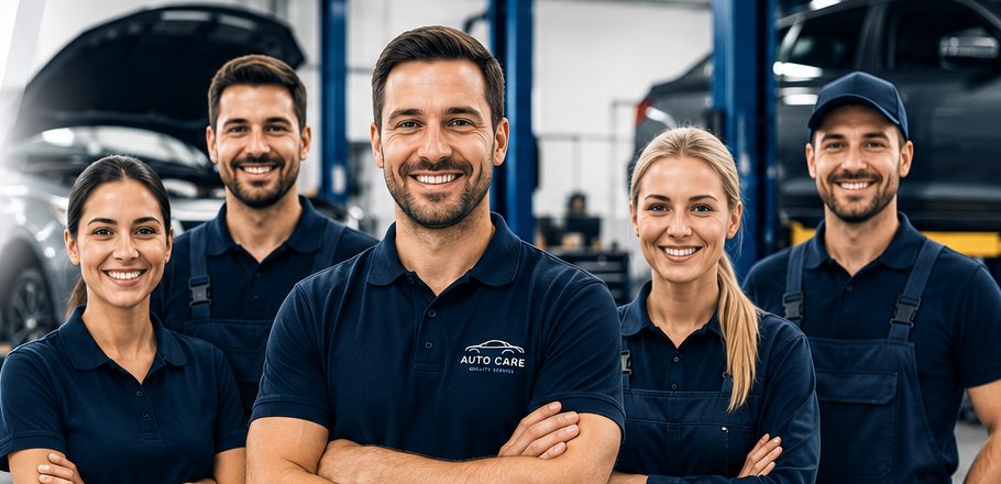 Genuine automotive parts — brake discs, filters and fluids